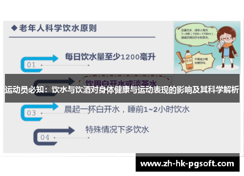 运动员必知：饮水与饮酒对身体健康与运动表现的影响及其科学解析